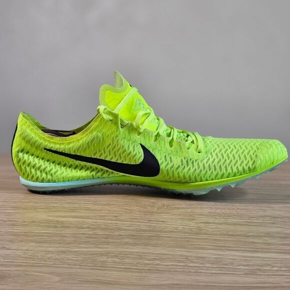 Nike Zoom Mamba V Track Spikes Running Shoes Women's 13.5 Volt Black DR9945-700 - Picture 8 of 15